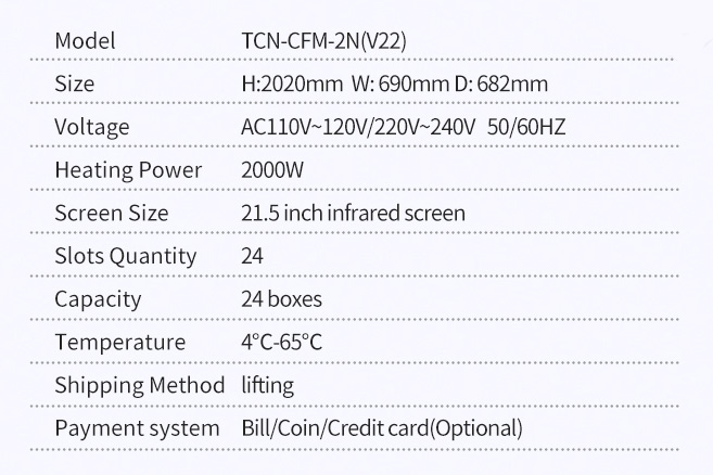 TCN D900 9G dimension